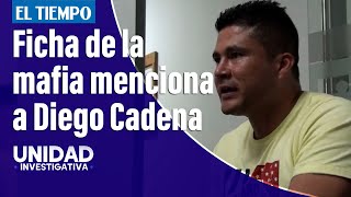 El video en el que ficha de la mafia menciona al abogado Diego Cadena