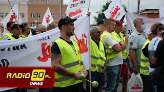 Mówią „NIE” brakowi dialogu społecznego! Pikieta przed Jastrzębską Spółką Węglową #radio90