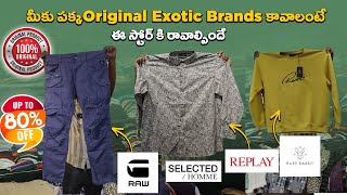 100% Rare Exotic Original Branded Clothes Store In Hyderabad - UPTO 80% Off - Telugu