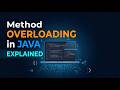 Method Overloading in Java | Complete Tutorial