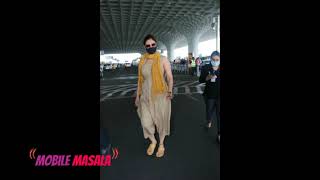 Actress Tabu looks beautiful as she gets papped at the airport departure