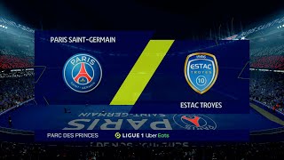ESTAC Troyes vs PSG | FIFA PS5™ [4K] Gameplay