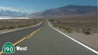 California State Route 190. Time Lapse