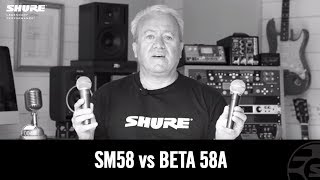 Shure in 60 Seconds - The SM58 v The Beta 58A