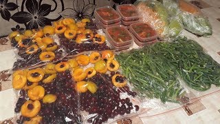 Заморозка ОВОЩЕЙ, ФРУКТОВ и ЗЕЛЕНИ на ЗИМУ