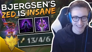 Bjergsen's Zed is INSANE! - League of Legends Funny Moments & Highlights