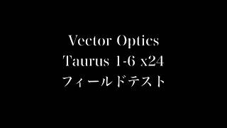 Vector Optics Taurus 1-6 x 24フィールドテスト