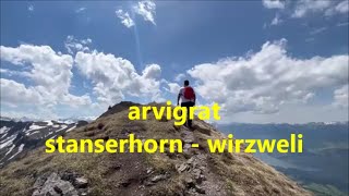 #hiking arvigrat stanserhorn wirzweli