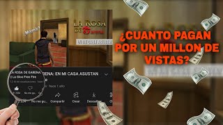 ¿CUANTO PAGA YOUTUBE POR UN VIDEO DE FREE FIRE CON 1 MILLÓN DE VISTAS? || La Gloo Free Fire