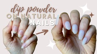 STEP by STEP : dip powder on natural nails at home | Revel Nail