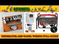 How To Make AMF Panel /Generator Auto Start/Off Panel Wiring & Guide Urdu/Hindi | National Tech