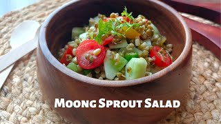 Sprout Salad | How to Make Sprouts Salad | Healthy Sprout Salad | Healthy Salad | Moong Sprout Salad
