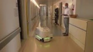 Disinfecting robot could fight spread of virus in hospitals