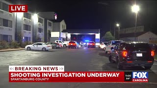 Shooting investigation underway at hotel in Spartanburg County, deputies say