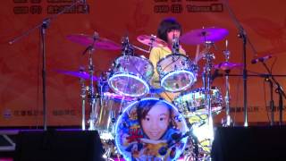 陳宣廷 爵士鼓 2015花蓮太平洋燈會表演 Bruno Mars   Just The Way Your Are Drum Cover