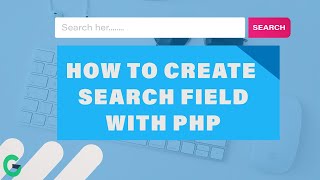 HOW TO CREATE A SEARCH FIELD IN PHP AND MYSQLI | Learn PHP programming | with source code