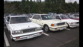 80s　旧車　ハチマルミーティング　見学の旧車達　富士スピードウェイ　スライド