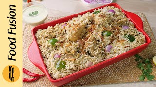 Malai Chicken Biryani Recipe by Food Fusion