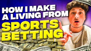 How I Make A Living Betting On Sports In 2023 | Tips to Beat the Books (EASY-TO-FOLLOW TUTORIAL)