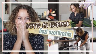 Rövid és göndör haj - Őszi szortírozás VLOG | Viszkok Fruzsi