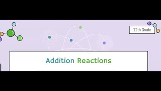 Additions reactions SCH4U