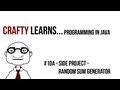 Programming in Java - #10A - Side Project - Random Sum Generator - Part 1