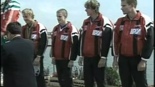 1998 Ferfi C4 1000m Horvath Belicza Szuszko Huttner Eredmenyhirdetes