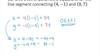 Parametric Equations Practice Problems
