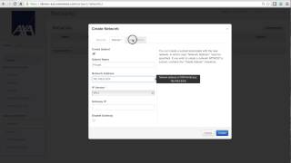 Openstack 1 Create a private network