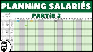 #2 PLANNING de TRAVAIL : Les formules