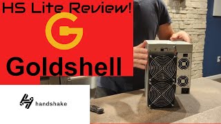 Goldshell HS Lite Miner Review HS Earn Passive income with crypto!