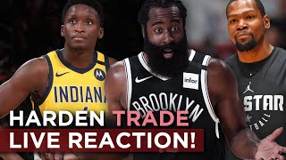 James Harden traded LIVE REACTION from Houston!