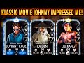 MK Mobile. Klassic Movie Johnny Cage Gameplay + First Impressions. He is AWESOME!