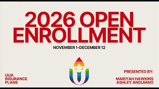 2026 Open Enrollment Webinar