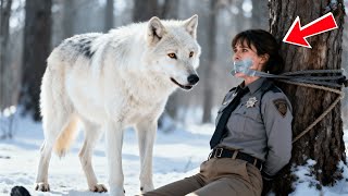 Wolf Finds Female Ranger Tied to a Tree, What Happened Next Shocked Everyone!