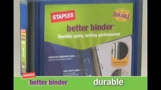 Staples Better Binders Product Video