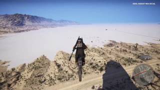 Ghost Recon Massive fly off a Motorbike. At least i survived =)