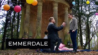 Emmerdale - David's Proposal To Victoria Goes Horribly Wrong