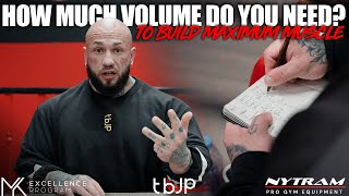 HOW MUCH VOLUME DO YOU NEED TO BUILD MAXIMUM MUSCLE?