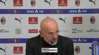 Milan-Sassuolo 0-0, la conferenza di Pioli