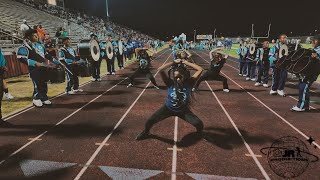 Wilmer Hutchins Highschool Marching Band Tunnels + Alumni | Homecoming 2024