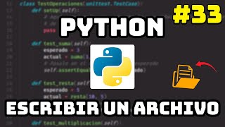 ✅ Python Master Course: Writing a File in Python 📝 #33