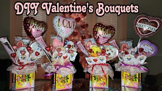 DIY Valentine's Bouquets