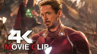 AVENGERS INFINITY WAR Avengers Meets Guardians Of The Galaxy Clip + Trailer (4K ULTRA HD) 2018