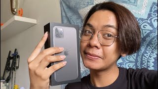 VLOG : I bought an iphone 11 pro max!! + unboxing