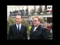 Elton John and partner arrive for civil partnership ceremony
