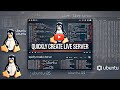 Part 1: Quickly create live server using vscode | live server | ubuntu