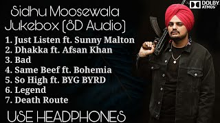 Sidhu Moosewala Jukebox (8D Audio) || Sidhu Moosewala all songs  || 8D Song || 3D Song || 3D Audio