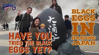 Japan Black Eggs in Owakudani Valley