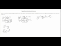 Chapter 7-3 video 4: Finding the inverse of a logarithmic function